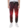 Fiery Nebula Universe Galaxy Space Print Joggers