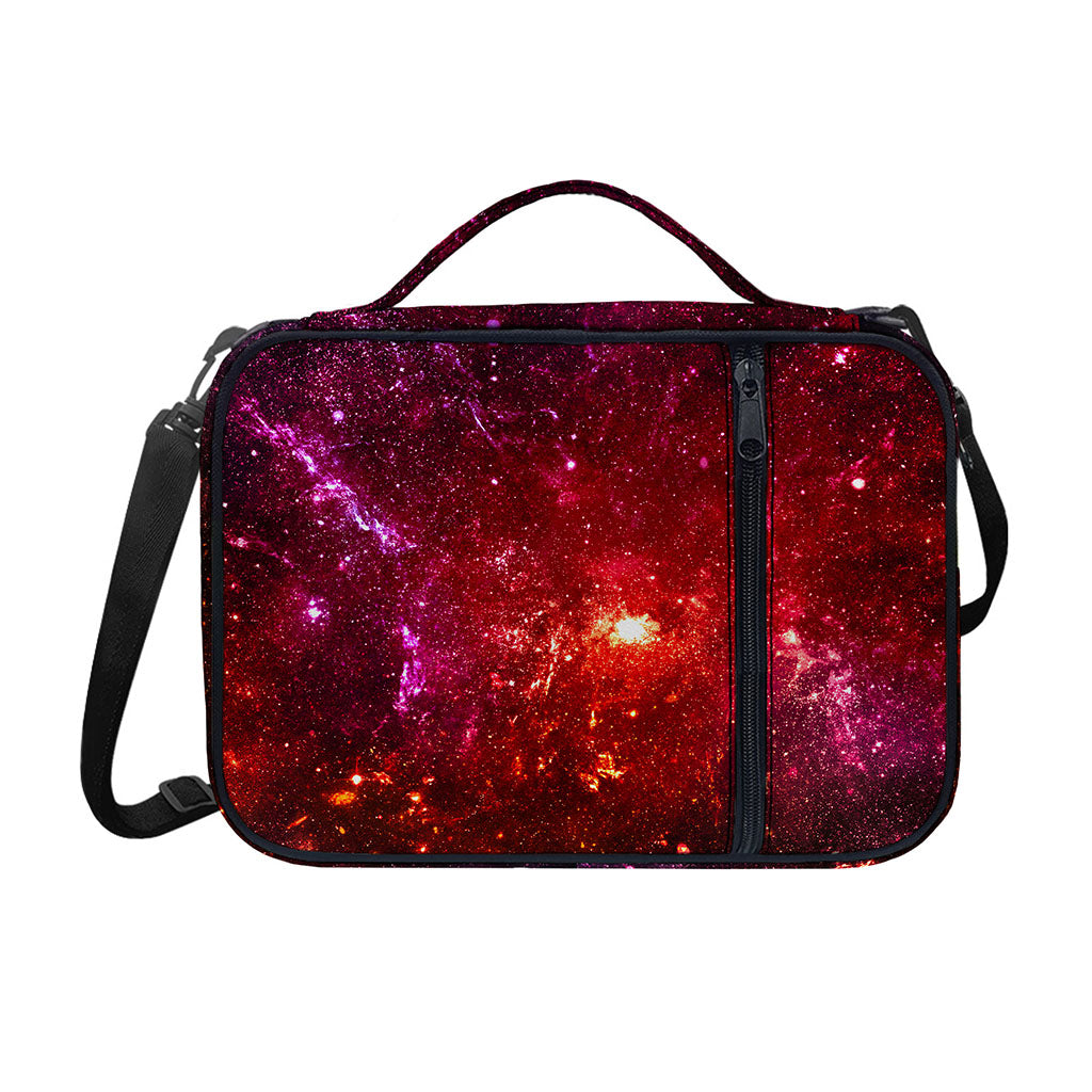 Fiery Nebula Universe Galaxy Space Print Shoulder Strap Bible Bag