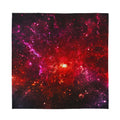 Fiery Nebula Universe Galaxy Space Print Silk Bandana