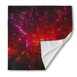 Fiery Nebula Universe Galaxy Space Print Silk Bandana
