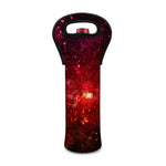 Fiery Nebula Universe Galaxy Space Print Single Neoprene Wine Tote