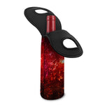 Fiery Nebula Universe Galaxy Space Print Single Neoprene Wine Tote