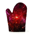 Fiery Nebula Universe Galaxy Space Print Single Oven Mitt