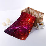 Fiery Nebula Universe Galaxy Space Print Towel