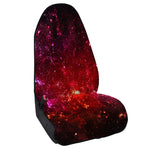Fiery Nebula Universe Galaxy Space Print Waterproof Car Seat Cover