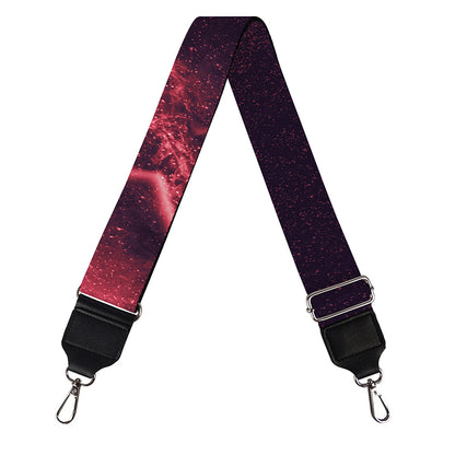 Fiery Reversed Pentagram Print Bag Strap