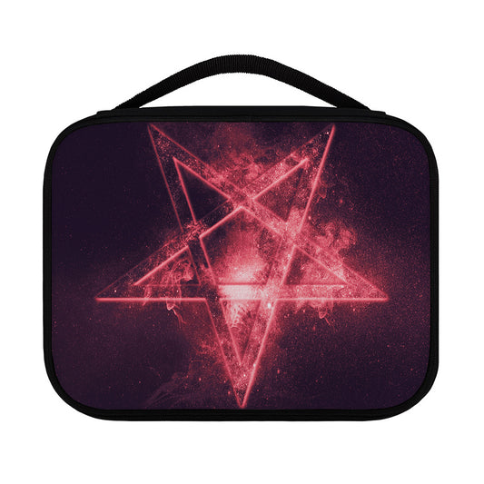 Fiery Reversed Pentagram Print Classic Bible Case