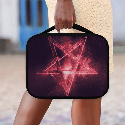 Fiery Reversed Pentagram Print Classic Bible Case