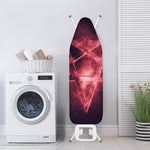Fiery Reversed Pentagram Print Ironing Board Cover