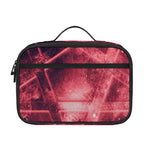 Fiery Reversed Pentagram Print Portable Lunch Bag