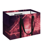 Fiery Reversed Pentagram Print Utility Tote Bag