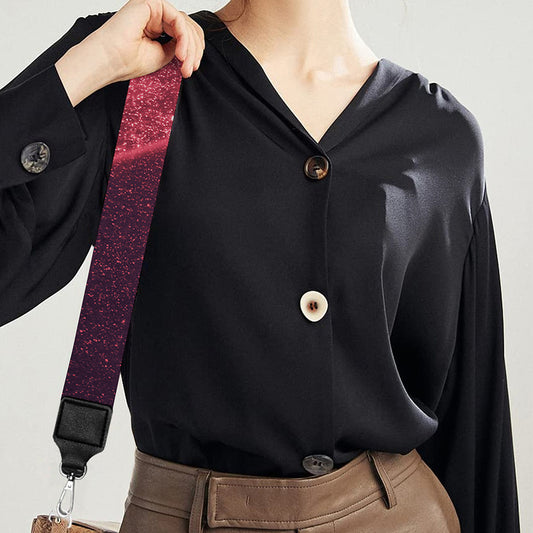 Fiery Star of David Print Bag Strap