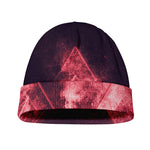Fiery Star of David Print Beanie