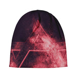Fiery Star of David Print Beanie