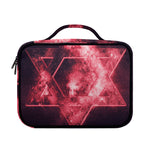 Fiery Star of David Print Briefcase Bible Bag