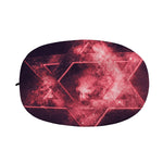 Fiery Star of David Print Car Side Mirror Covers