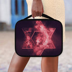 Fiery Star of David Print Classic Bible Case