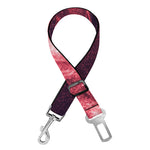 Fiery Star of David Print Dog Seat Belt