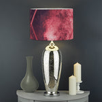 Fiery Star of David Print Drum Lamp Shade