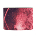 Fiery Star of David Print Drum Lamp Shade