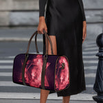 Fiery Star of David Print Duffle Bag