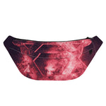 Fiery Star of David Print Fanny Pack