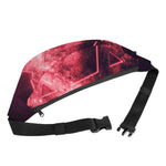 Fiery Star of David Print Fanny Pack