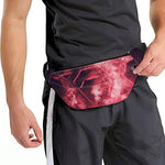 Fiery Star of David Print Fanny Pack