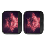 Fiery Star of David Print Handle Covers