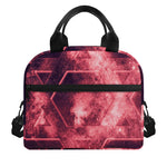 Fiery Star of David Print Insulated Lunch Bag