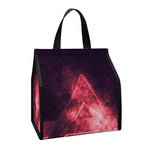 Fiery Star of David Print Insulated Lunch Tote