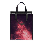 Fiery Star of David Print Insulated Lunch Tote