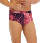 Fiery Star of David Print Men's Briefs