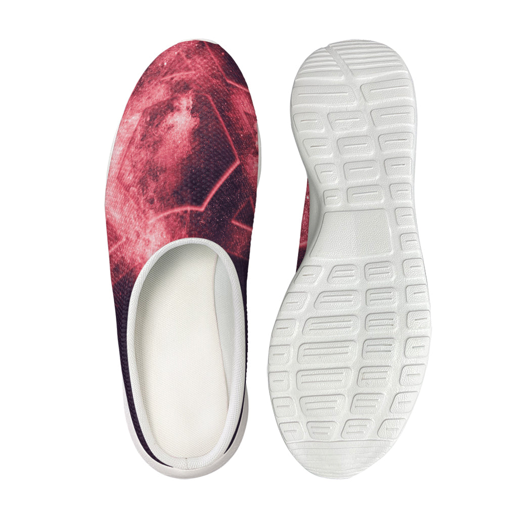 Fiery Star of David Print Mesh Casual Shoes