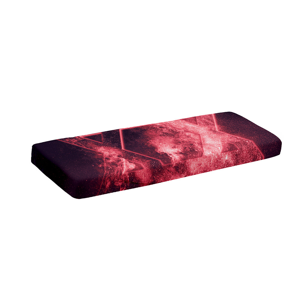 Fiery Star of David Print Piano Keyboard Cover
