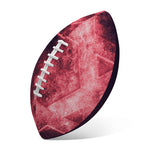 Fiery Star of David Print Rugby Ball