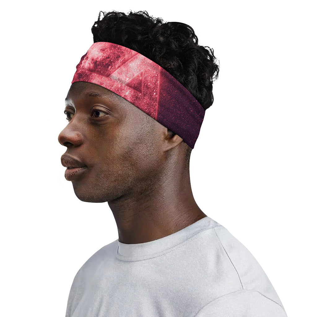 Fiery Star of David Print Sports Headband