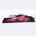 Fiery Star of David Print Sports Towel
