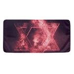 Fiery Star of David Print Towel