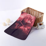 Fiery Star of David Print Towel