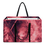 Fiery Star of David Print Utility Tote Bag