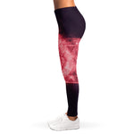 Fiery Star of David Print Women's Leggings