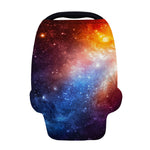 Fiery Universe Nebula Galaxy Space Print Baby Seat Cover