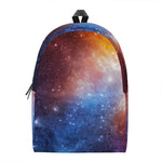 Fiery Universe Nebula Galaxy Space Print Backpack