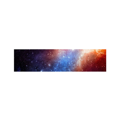 Fiery Universe Nebula Galaxy Space Print Bed Runner