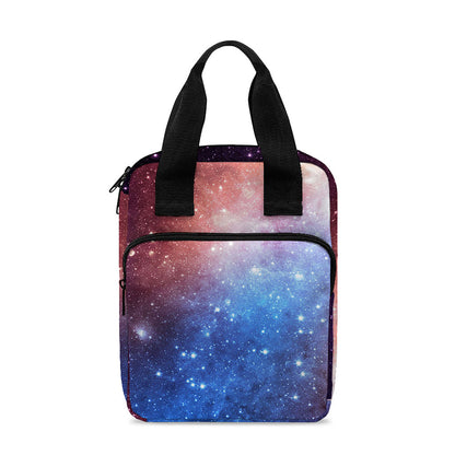 Fiery Universe Nebula Galaxy Space Print Bible Tote Bag