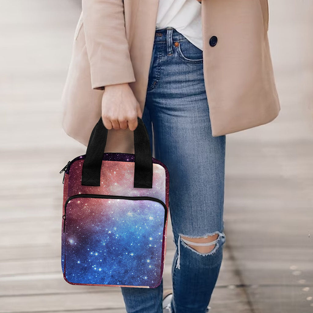 Fiery Universe Nebula Galaxy Space Print Bible Tote Bag