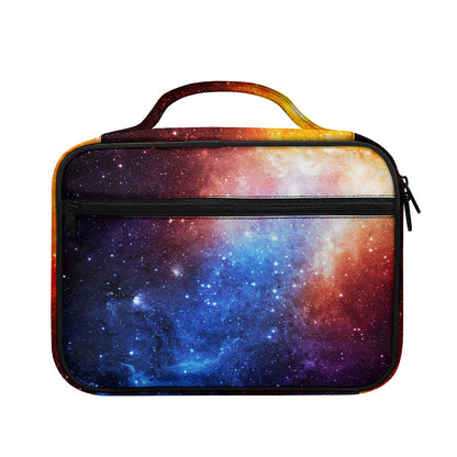 Fiery Universe Nebula Galaxy Space Print Briefcase Bible Bag
