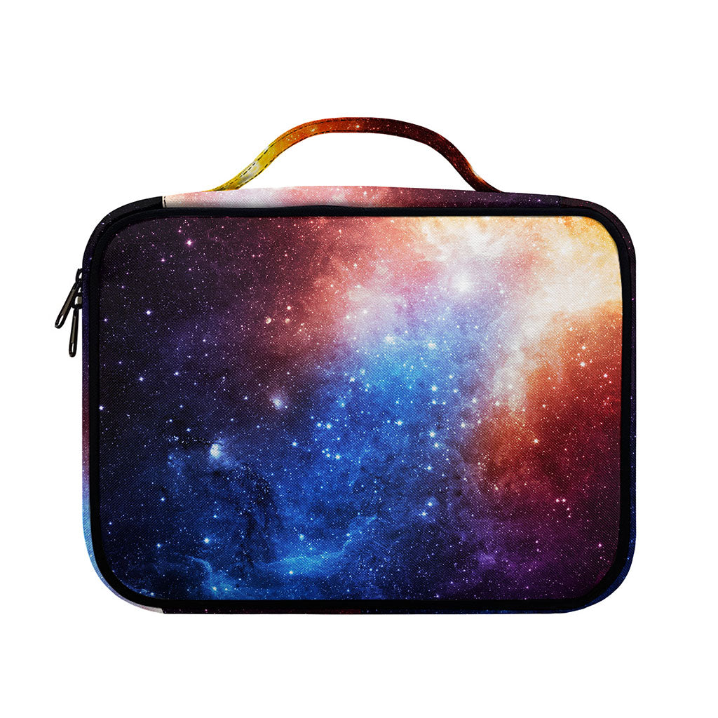 Fiery Universe Nebula Galaxy Space Print Briefcase Bible Bag