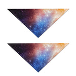 Fiery Universe Nebula Galaxy Space Print Dog Bandana